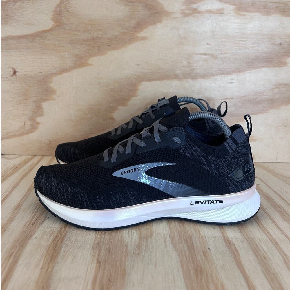 Brooks - Levitate 4 - Running Shoes - Black - Women's - 9.5(B) - 1203351B012 - Picture 3 of 9